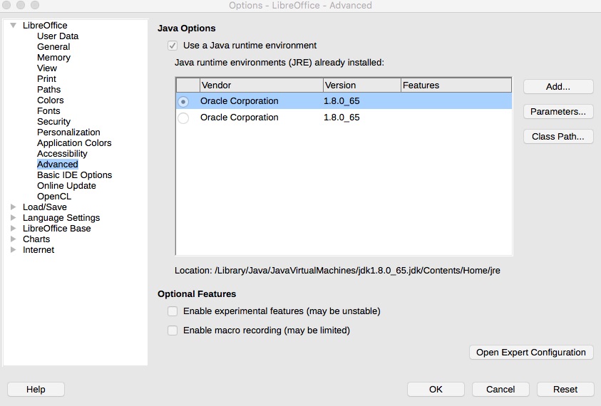 libreoffice-java-preferences.jpg